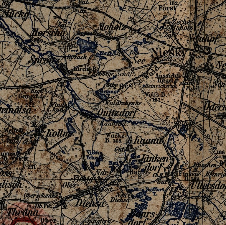 Karte nach 1918