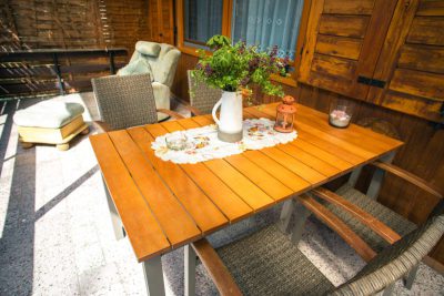 gemütliche Terrasse
